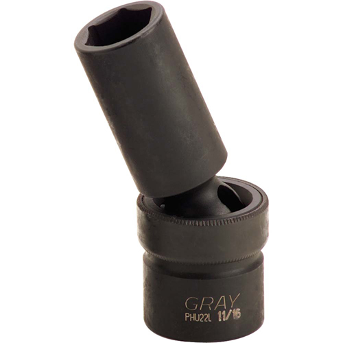 Douille &agrave; joint universel, Chocs, 3/8", Prise 1/2", 6 pans Auto-Cam