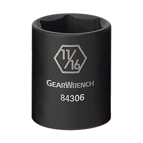 Socket, Impact, 3/4", 3/8" Drive, 6 Points Auto-Cam