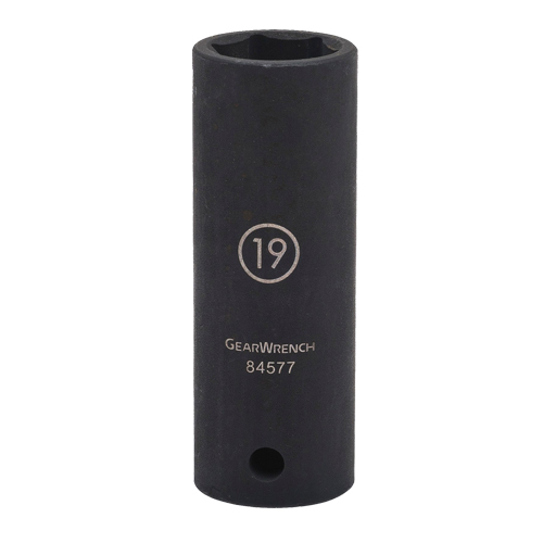 Socket, Impact, 30 mm, 1/2" Drive, 6 Points, Deep Auto-Cam