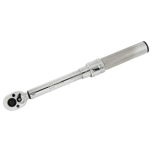 Micrometer Torque Wrench, Click, 1/4" Square Drive, 20 - 150 in-lbs. Auto-Cam