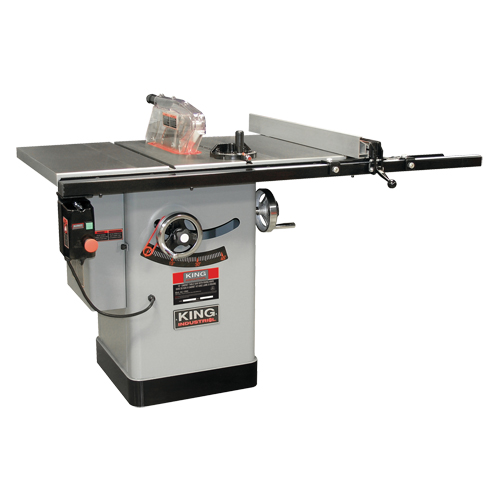 Cabinet Table Saw with Riving Knife, 230 V, 9.6 A, 3850 RPM Auto-Cam