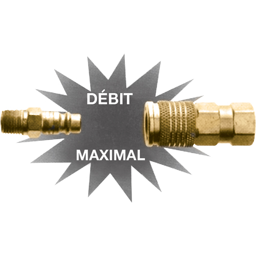 Abouts interchangeables Ultraflo, 1/4" Auto-Cam