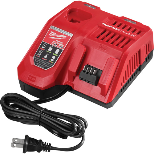M18 & M12 Rapid Charger, 18 V, Lithium-Ion Auto-Cam