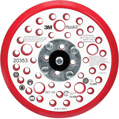 Sanding Low-Profile Disc Pad Auto-Cam