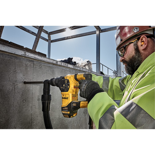 L-Shape SDS Plus Rotary Hammer, 3/16" - 7/8", 8.5 A, 0-5200 BPM BPM, 0-1150 RPM RPM, 2.58 ft.-lbs. Auto-Cam
