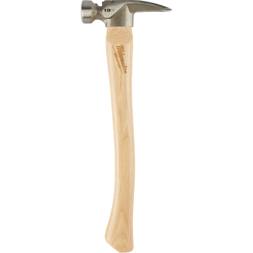 Milled Face Framing Hammer, 19 oz., Wood Handle, 16" L Auto-Cam