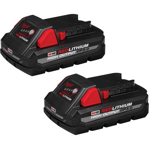 M18 Redlithium High Output CP3.0 Battery Packs, Lithium-Ion, 18 V, 3.0 Ah Auto-Cam