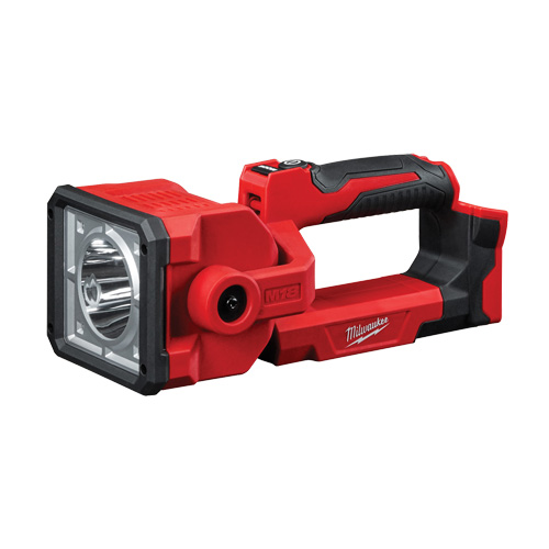 M18 Search Light, LED, 1250 Lumens, 7 Hrs. Run Time, Rechargeable Battery, Plastic Auto-Cam
