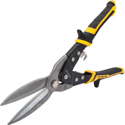 Fatmax&reg; Long Cut Snips, 3-9/50" Cut Length, Straight Cut Auto-Cam