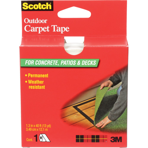 Ruban pour tapis ext&eacute;rieurs Scotch, 35 mm (1-2/5") la x 12,2 m (40') lo Auto-Cam
