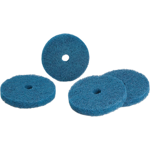 Disque abrasif de polissage HS-F Buff and Blend Standard Abrasives, 4" dia., Grain Moyen, Oxyde d'aluminium Auto-Cam