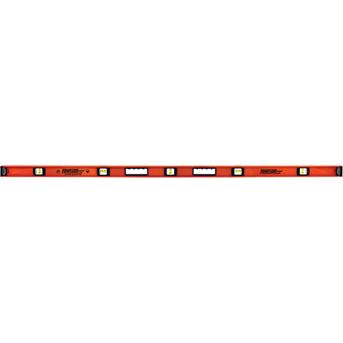 Heavy Duty Level, I-Beam, 72" L, Aluminum, 5, Non-Magnetic Auto-Cam