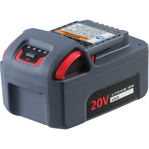 IQV20 High Capacity Battery, Lithium-Ion, 20 V, 5 Ah Auto-Cam