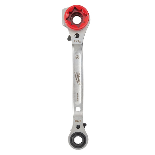 Lineman's 5-in-1 Ratcheting Box Wrench Auto-Cam