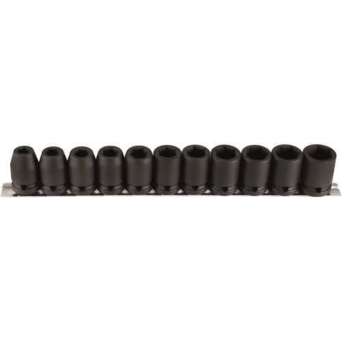 Jeu de douilles, 11 Mcx, Chocs, Prise de 1/2" Auto-Cam