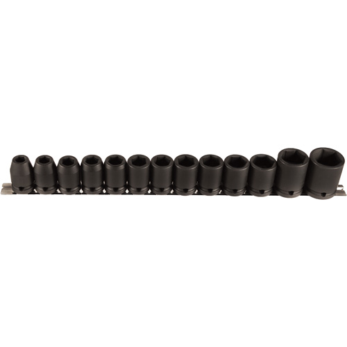 Jeu de douilles, 13 Mcx, Chocs, Prise de 1/2" Auto-Cam