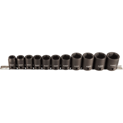 Jeu de douilles, 11 Mcx, Chocs, Prise de 1/2" Auto-Cam