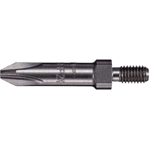 Embout cruciforme filet&eacute; 10-32 extra dur Auto-Cam