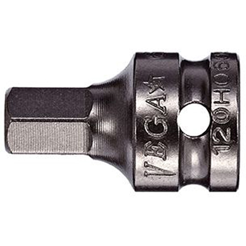 Embout &agrave; ins&eacute;rer, Hexagonale, 1/8" x 3/4" lo, Prise 1/4" Auto-Cam