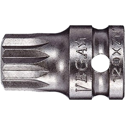Embout &agrave; ins&eacute;rer, Triple carr&eacute;, 5 x 3/4" lo, Prise 1/4" Auto-Cam