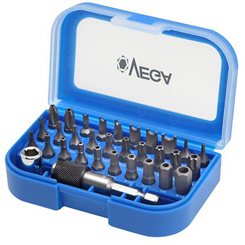 Tamper Proof Driver Bit Set Auto-Cam
