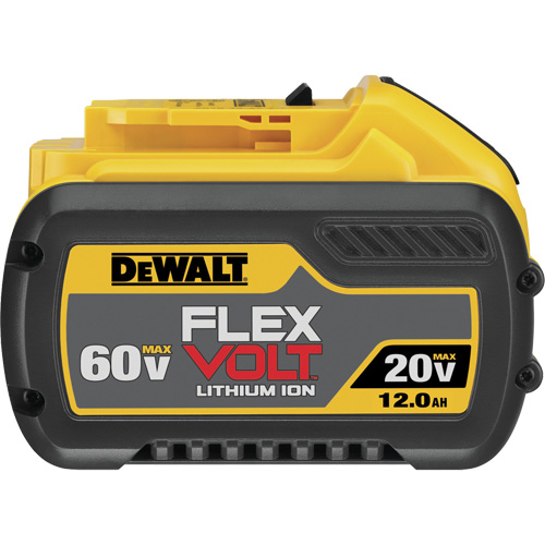 FlexVolt&reg; Max Battery, Lithium-Ion, 20 V/60 V, 12 Ah Auto-Cam