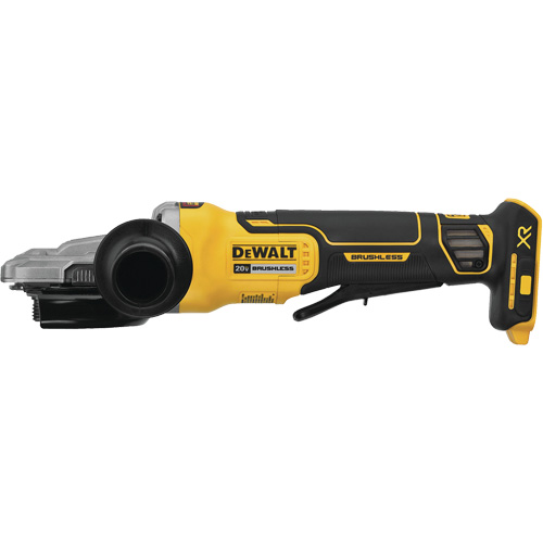 Max XR&reg; Flathead Paddle Switch Small Angle Grinder (Tool Only), 5" Wheel, 20 V Auto-Cam
