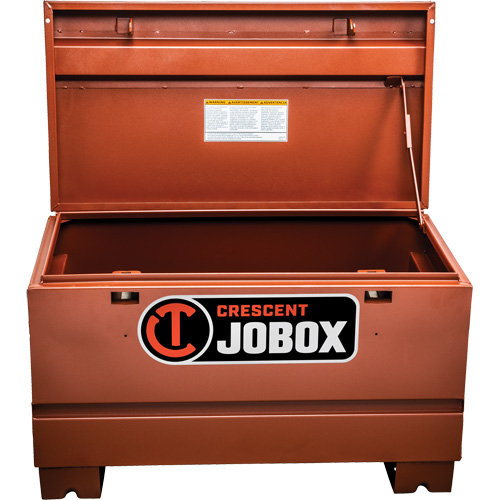 Tradesman Series Jobsite Chest, 36" x 19-1/2" x 22", Steel, Orange Auto-Cam