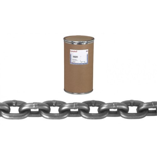 System 8 Cam-Alloy Chain, Alloy Steel, 1-1/4" x 60' (18.3 m) L, Grade 80, 72300 lbs. (36.15 tons) Load Capacity Auto-Cam
