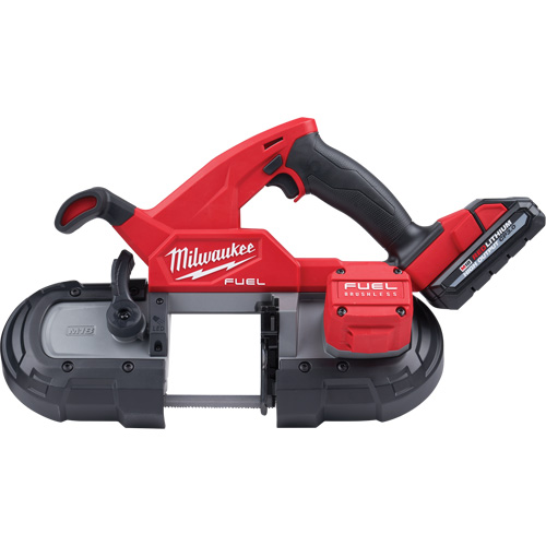 M18 Fuel Compact Band Saw Kit, 18 V, 3-1/4" Capacity Auto-Cam