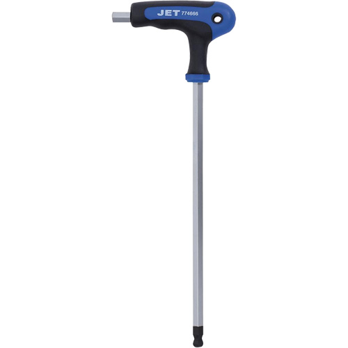 Hex Key, Ball End, 8 mm x 11" L, L Shape Auto-Cam