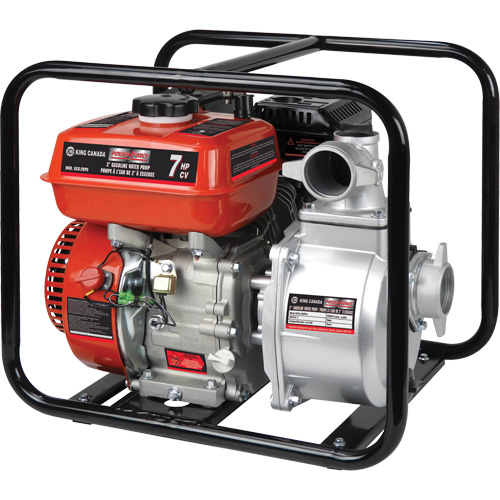 Gas Powered Water Pump, 196 cc, 4-Stroke OHV, 7.0 HP Auto-Cam