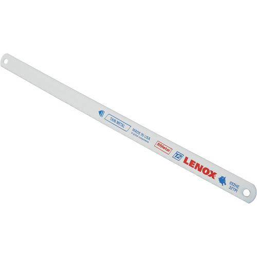 T2 Technology Hacksaw Blade, Bi-Metal, 10" L, 32 TPI Auto-Cam