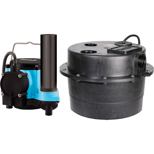Drainosaur&reg; Sump Pump, 29 GPM, 115 V, 9 A, 1/3 HP Auto-Cam