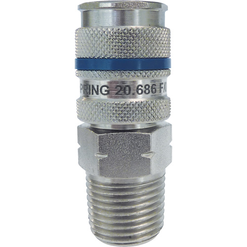 Quicksilver Coupler, 1/2" Auto-Cam