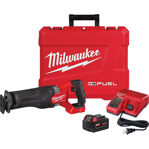 M18 Fuel Sawzall&reg; Reciprocating Saw Kit, 18 V, Lithium-Ion Battery, 3000 SPM Auto-Cam