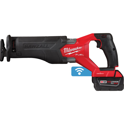 Trousse de scie alternative M18 Fuel Sawzall, 18 V, Lithium-ion Bloc-pile, 3000 coups/min Auto-Cam