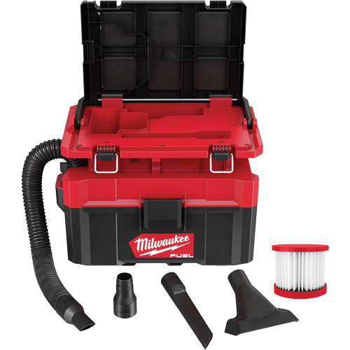 Aspirateur humide/sec sans fil M18 Fuel Packout (outil seulement), 18 V, Capacit&eacute; 2,5 gal. Auto-Cam