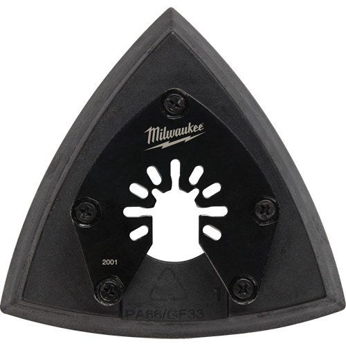 Patin de ponçage triangulaire 3-1/2" Open-Lok Auto-Cam