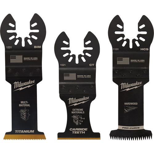 Ensemble de lames tout usage Open-Lok pour outil polyvalent Auto-Cam