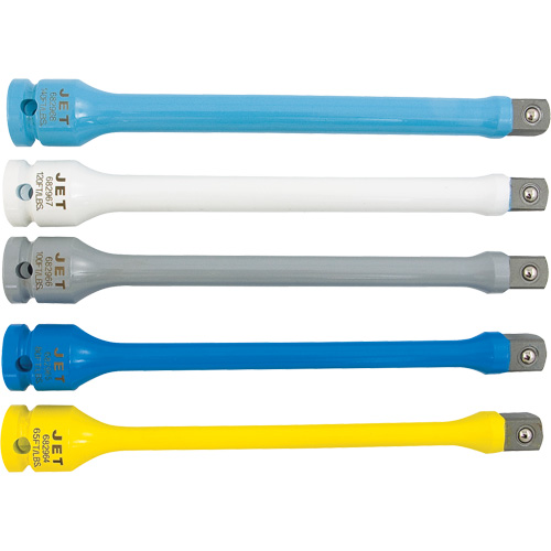 JTLE-5S Torque Limiting Impact Extension Set, 1/2" Drive, 65 ft-lbs./80 ft-lbs./100 ft-lbs./120 ft-lbs./140 ft-lbs. Torque, Multiple Auto-Cam