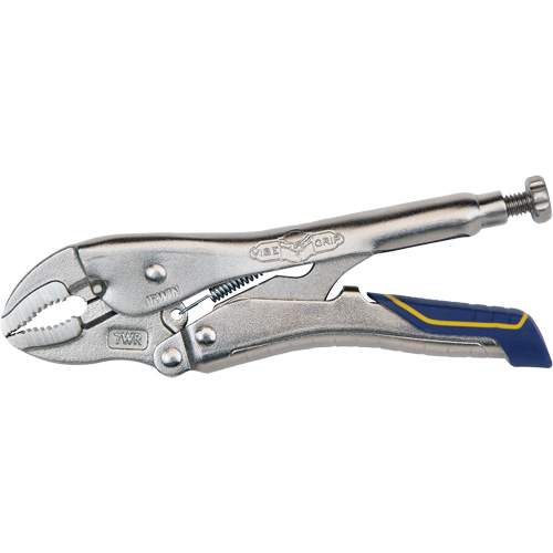 Vise-Grip&reg; Fast Release 7CR Locking Pliers, 7" Length, Curved Jaw Auto-Cam