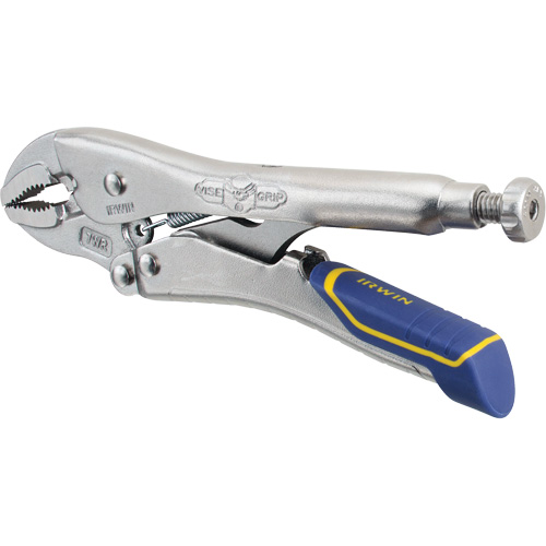 Vise-Grip&reg; Fast Release 7CR Locking Pliers, 7" Length, Curved Jaw Auto-Cam