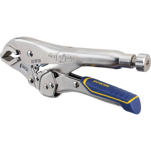 Vise-Grip&reg; Fast Release 10CR Locking Pliers, 10" Length, Curved Jaw Auto-Cam