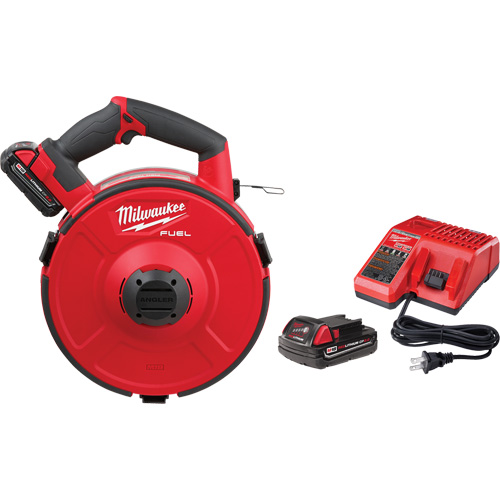 Ensemble de ruban de tirage en acier M18 Fuel Angler de 120 pi Auto-Cam