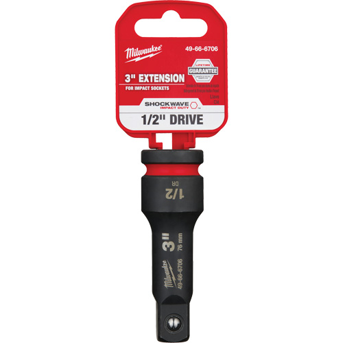 Rallonge pour douille Shockwave Impact Duty, Chocs, Prise 1/2", 3" lo Auto-Cam