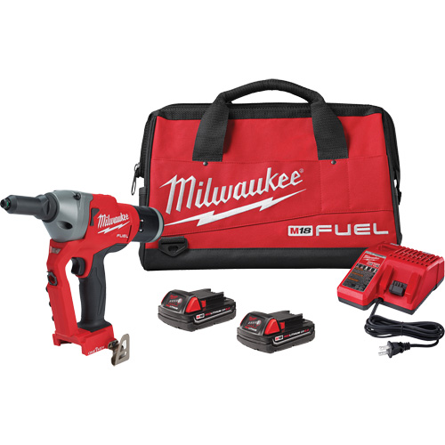 M18 Fuel 1/4" Blind Rivet Tool with One-Key Kit Auto-Cam
