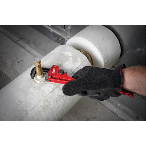 Cl&eacute; &agrave; tuyau, Cap des m&acirc;choires 3/4", Longueur 6", Fini Rev&ecirc;tement en poudre Auto-Cam