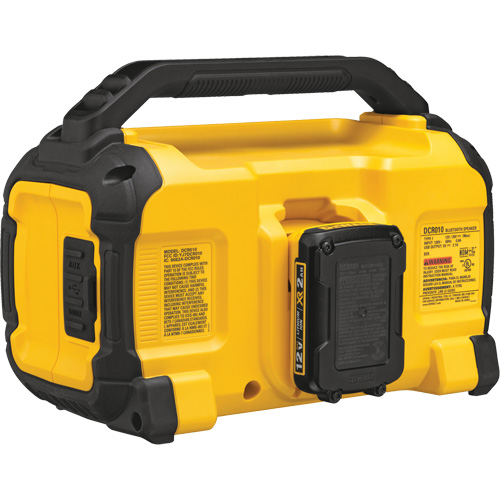 Max Jobsite Bluetooth&reg; Speaker (Tool Only), Lithium-Ion, 12 V/20 V Auto-Cam