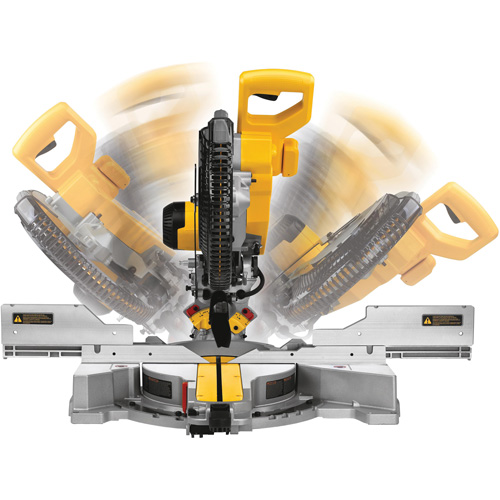 Double-Bevel Sliding Compound Mitre Saw, 12", 15 A, 120 V Auto-Cam